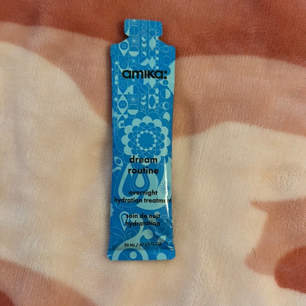 Amika Dream Routine Overnight Hair Hydration Treatment Mini